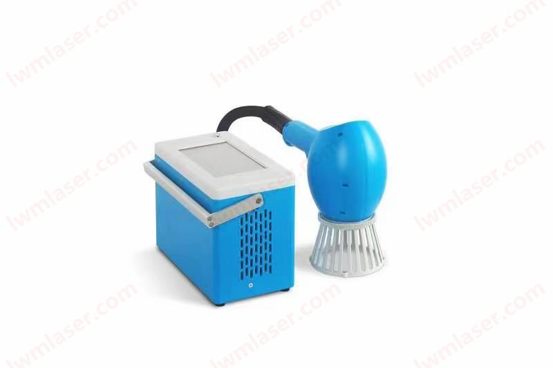 便攜mini手持光纖激光打標(biāo)機(jī)20W(帶鋰電池供電）-lwmlaser
