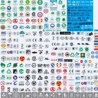 認證標志數碼電子環保能耗圖標LOGO矢量素材